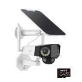 Reolink Duo 2 - 4K 180° Panoramic Solar/Battery-Powered Dual-Band WiFi Outdoor Security Camera