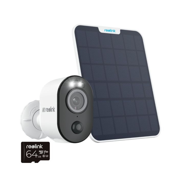 Reolink Argus 3 Ultra - 4K Solar/Battery-Powered Dual-Band WiFi Outdoor Security Camera with Colour Night Vision