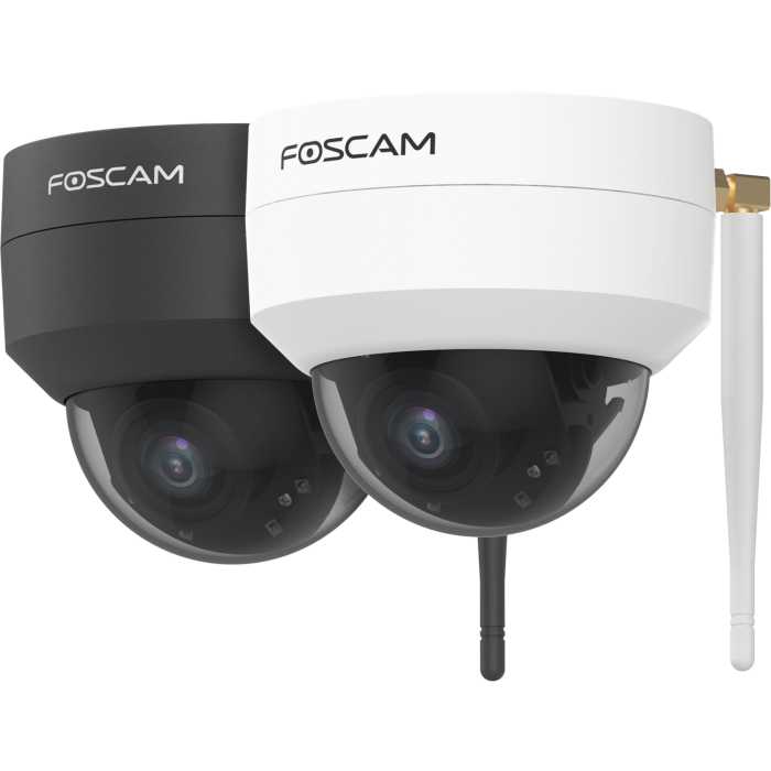 Foscam D4Z 2K 4MP Outdoor PTZ Security Camera, 4x Optical Zoom, Dual-Band WiFi, IK10 Dome with AI Human Detection